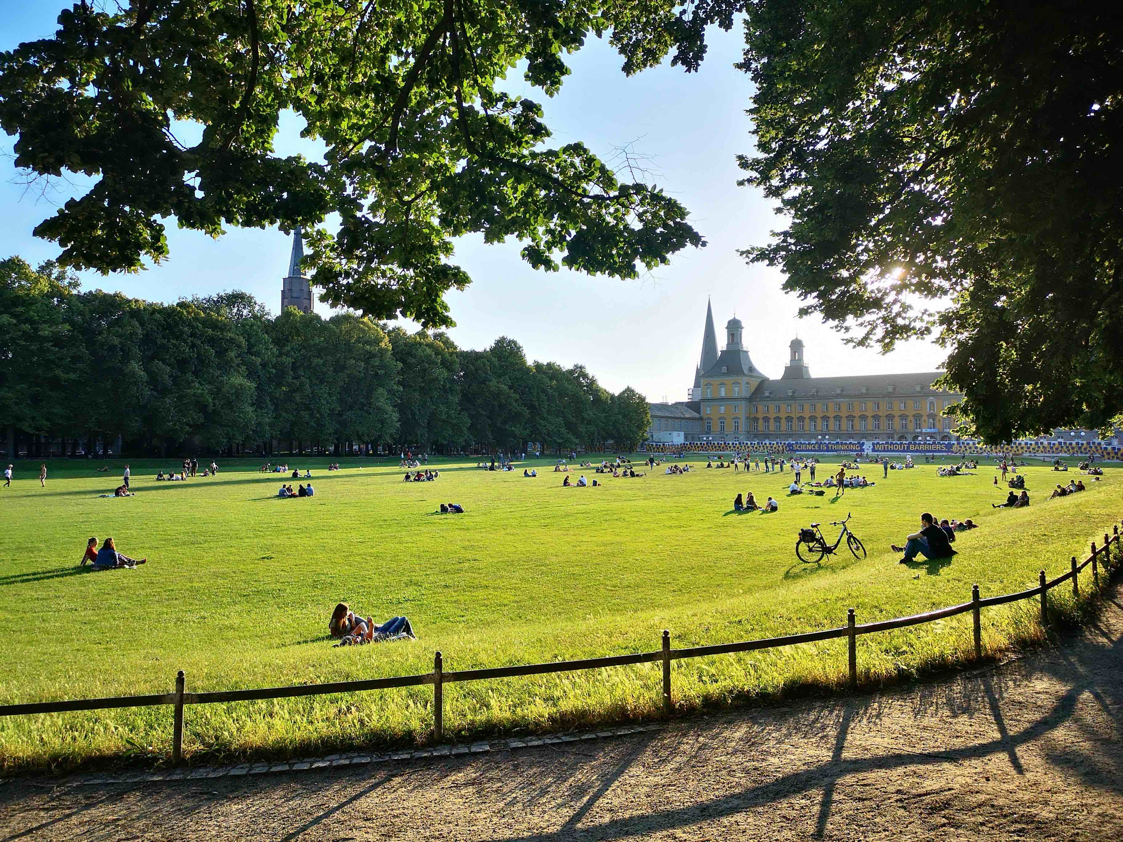 Bonn, Hofgarten near the kitconcept office