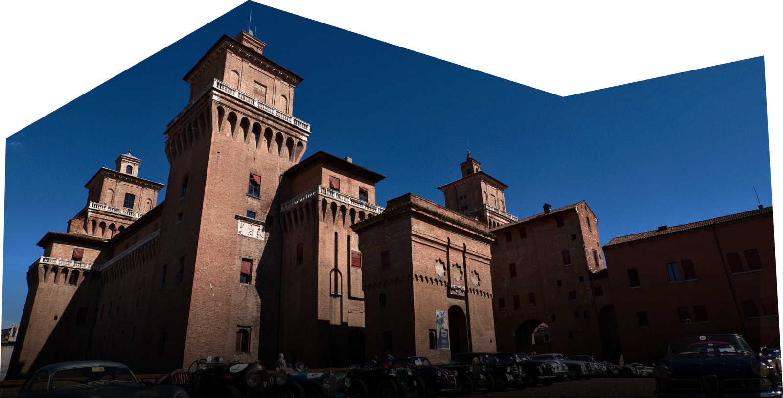 The castle of Ferrara, Italy