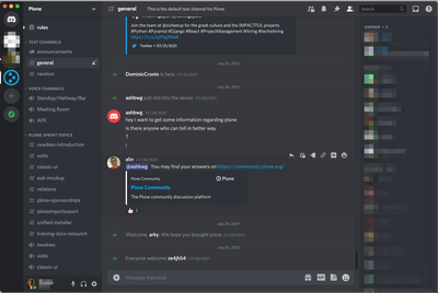 Join Plone Chat, Now at Discord!