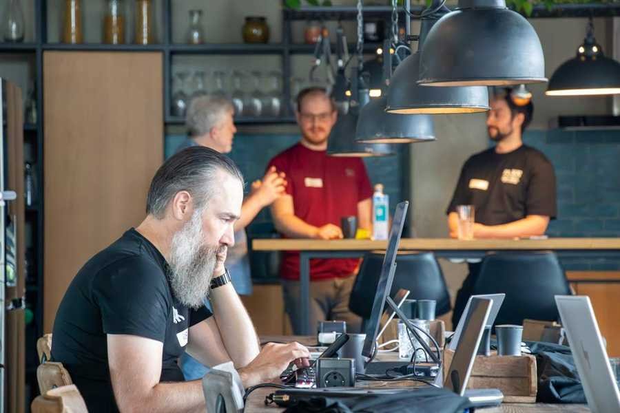 Focused development work at the sprint tables